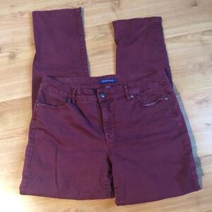 Maroon Bandolino jeans